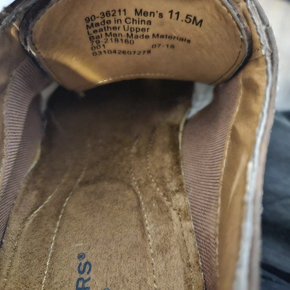 Dockers Parkway Oxford Mens Brown Lace Ups Water Stain Resistant Shoe Size 11.5